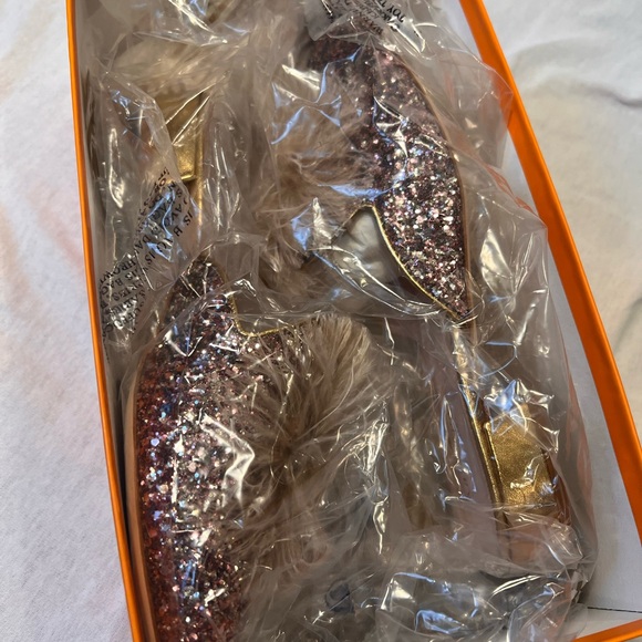 Kate Spade GALA Rose Gold/Multi Glitter Slip On - Picture 5 of 6